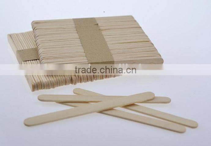 disposable ice cream wood stick with different sizes
