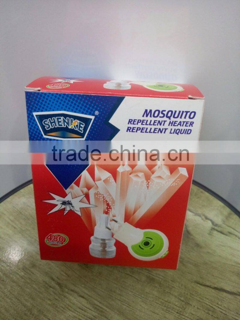 disposable pesticide electric mosquito repellent machine with 45ml liquid