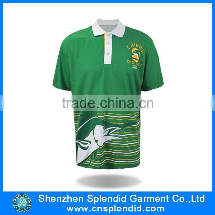 Guangzhou clothing factory customize summer time polo shirt for men