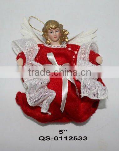 Goden christmas angel ornaments