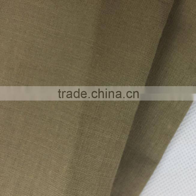 Popular 4.5*4.5/26*31 100% ramie dyed fabric