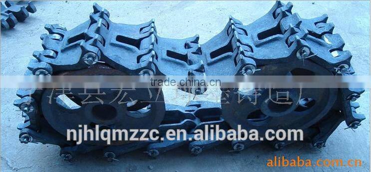 2015 hot sales crawler chassis for ginger harvester