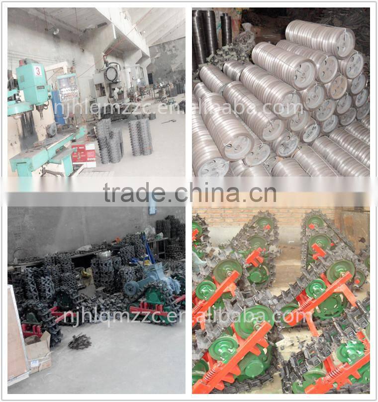 crawler chassis, track chassis