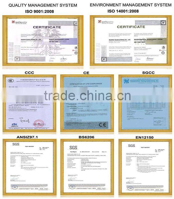 hot offer canopy glass with BS6206