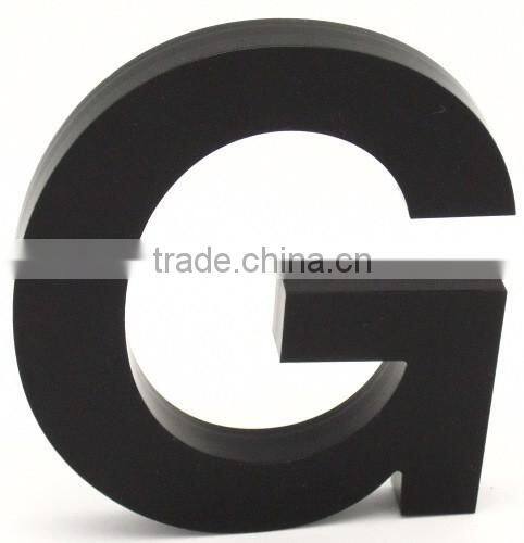 exquisite charming black laser cut acrylic numbers Shenzhen factory
