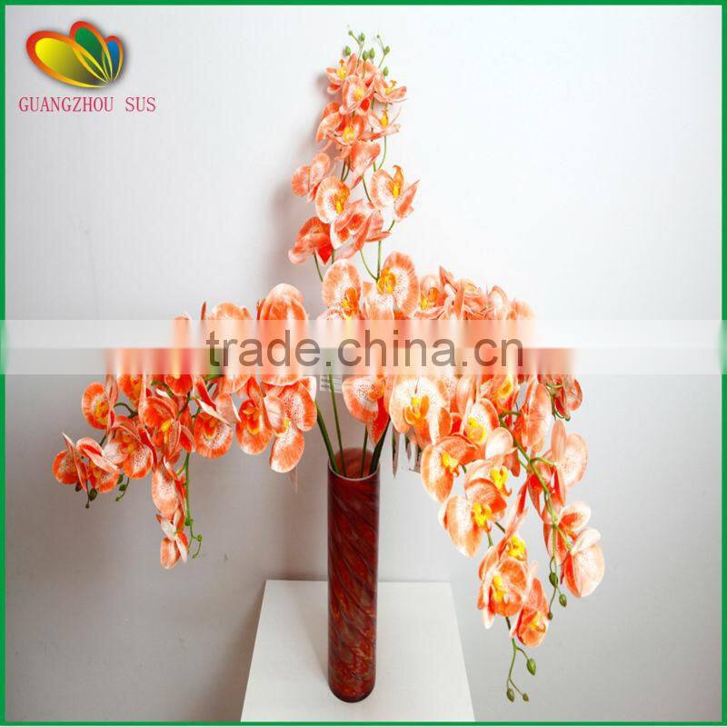 2015 novelty china artificial orchid flowers for wedding decoration