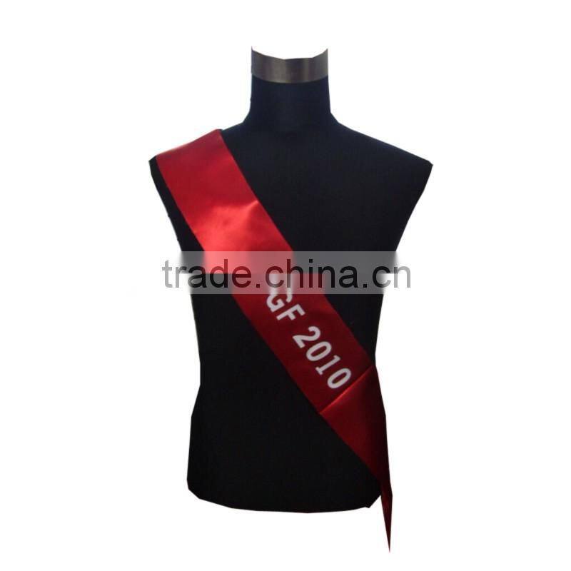 Graduation stole Polyester satin sash for celebration
