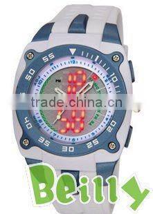 Colorful Fashion Trendy Silicone Sport Watch for Gift