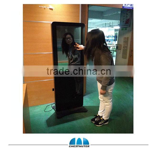 Chestnuter 42 inch Standing LCD IR Touch magic mirror Totem for advertising