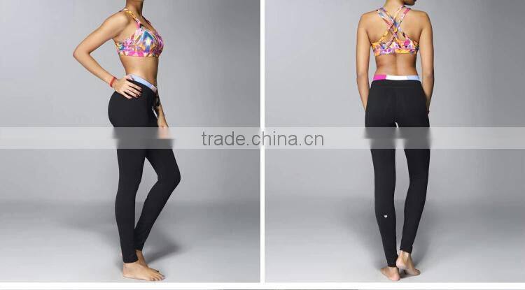 Cheap wholesale yoga style classic made in china sports bra