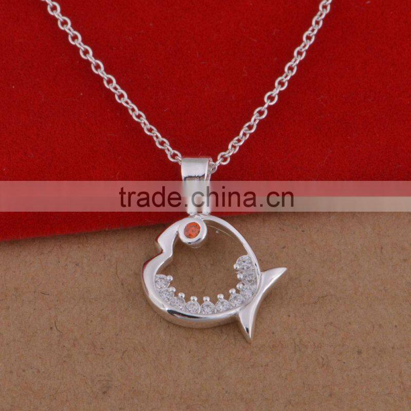 mens silver necklace cheap angel 925 wing pendant