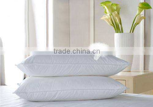 Duck Feather Standard Cotton Cover Machine Wahable pillow