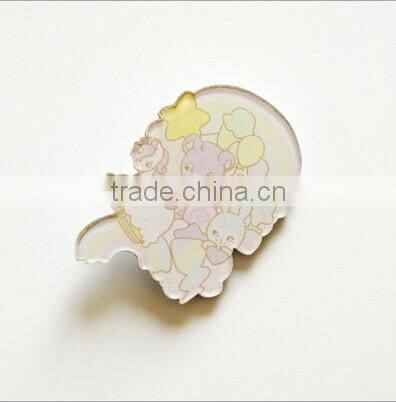Korean ice cream cake beauty plastic brooch
