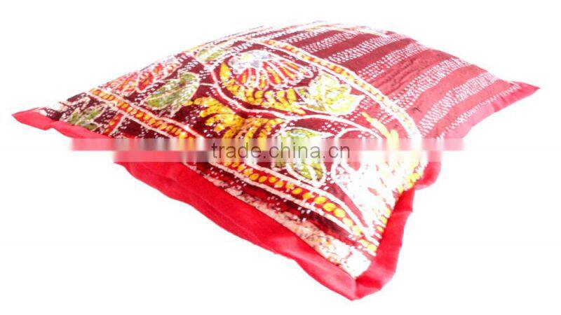 RTHCC-19 Kantha Stitching Latest Bengali cushion covers home Furnishing Manufacturer and Exporter
