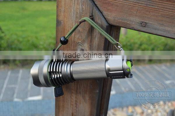 POPPAS F8 2014 New Using 26650 or 18650 Lithium Battery Led Torch Long Distance