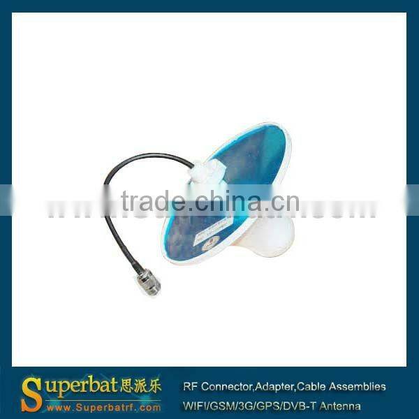 800-2500MHz GSM/GPRS/EDGE/UMTS/HSPA/CDMA/3G Ceiling Antenna 3dBi 2.4 ghz wifi grid antenna