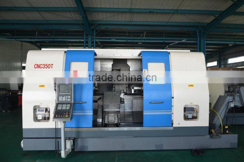 Twin Spindle two turret CNC Turning Center CNC 350T from China