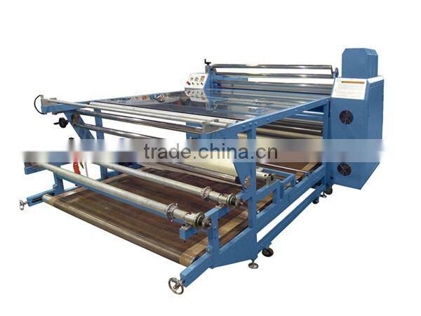 CE certificate safe efficient roll to roll heat press machine