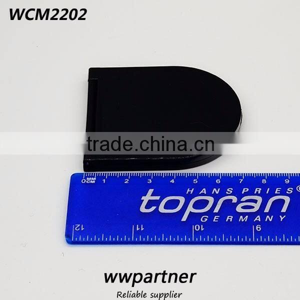 Custom half round double side mini mirror