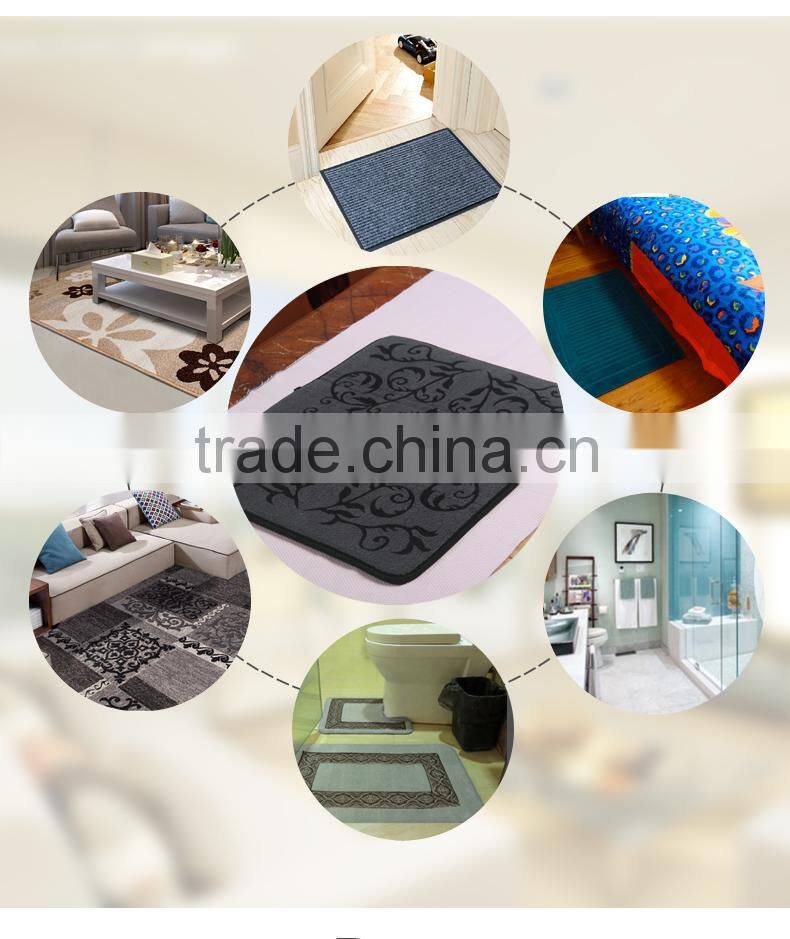 Professional black Microfiber Absorbent dish mat