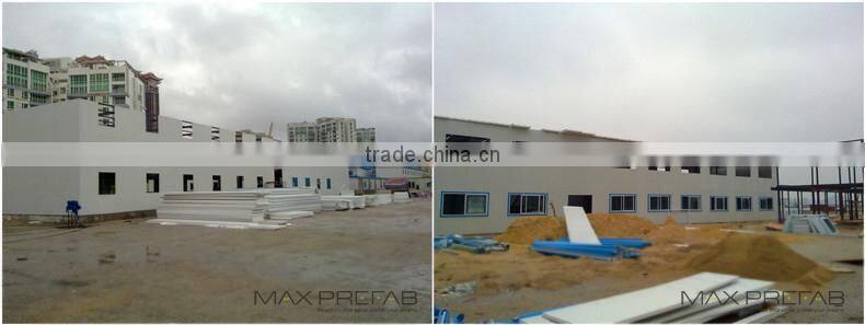 Recycled Durable Removable Modular Prefabricated Hotel