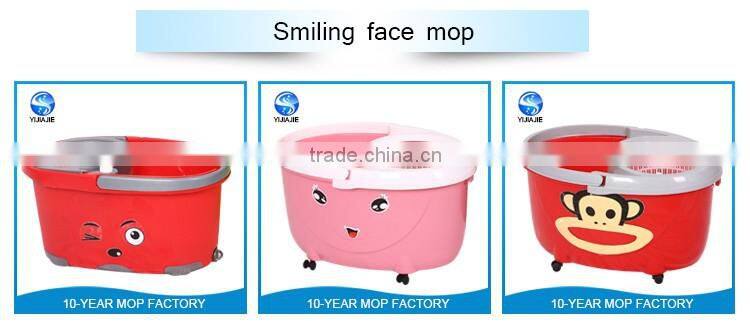 hot selling cleaner mop with smiling face