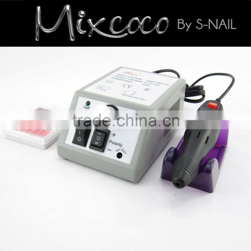 Electric Nail Manicure Polishing Machine Drill Machine with Foot Pedal 35000 rpm