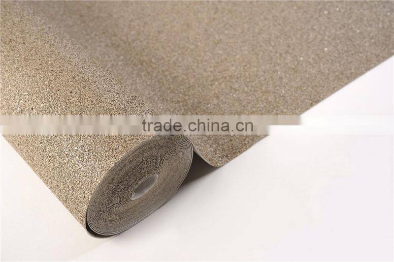 mica wallpaper Vermiculite wallpaper little stone wallpaper dark brown