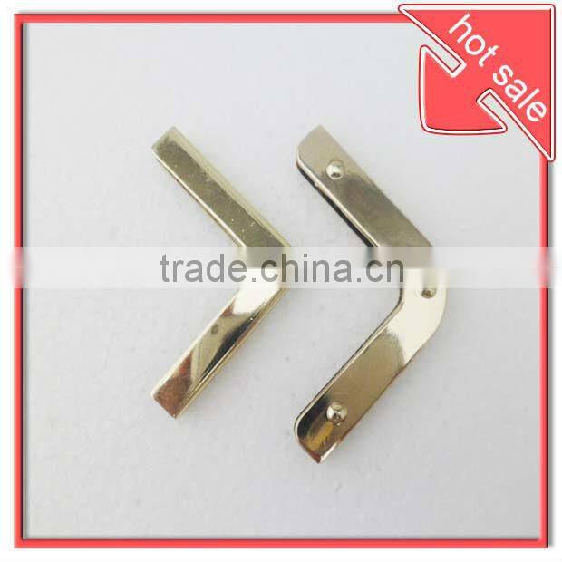 light gold metal bag corner,handbag corner,bag accessory