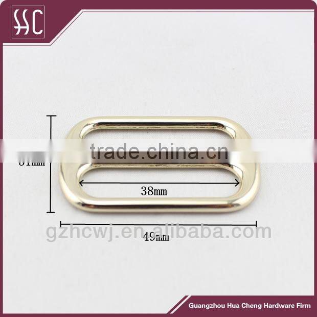 zinc alloy D ring buckle for bags, adjustable buckle, customized bag fitting