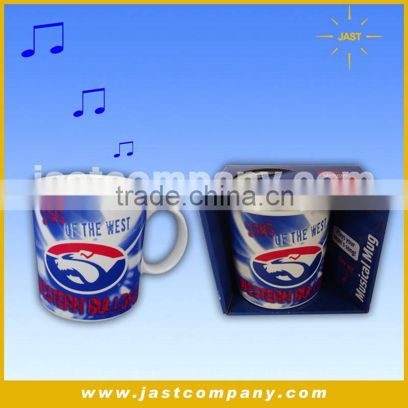 Wholesales Customized Printing Sublimation Music Mug