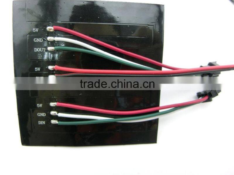 256pixels smd 5050 rgb ws2812b led dot matrix