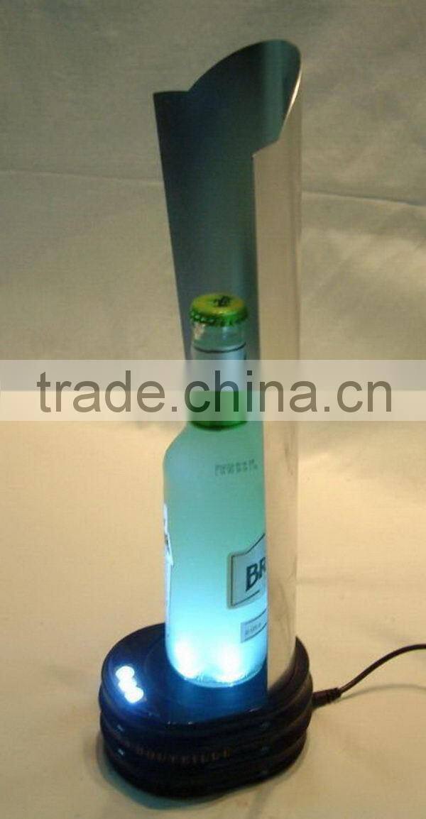 Popular useful plexiglass wine bottle display stand