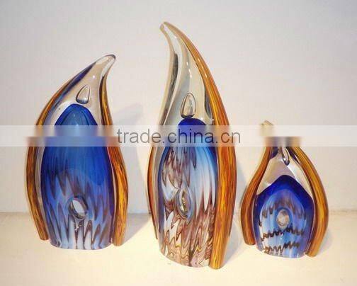 water drop glass table decoration XO-2010050A and hand made table decoration