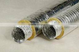 Thermal and acoustic insulated flexible air duct/vent duct