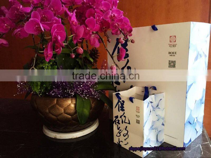 Cotton Handle bag paper printing from alibaba supplier for shopping