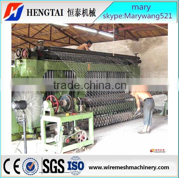 Large Hexagonal Wire Netting Making Machine
