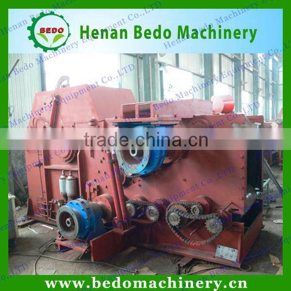 2015 Factory sell high capacity drum type tree log chips making machine 008613253417552