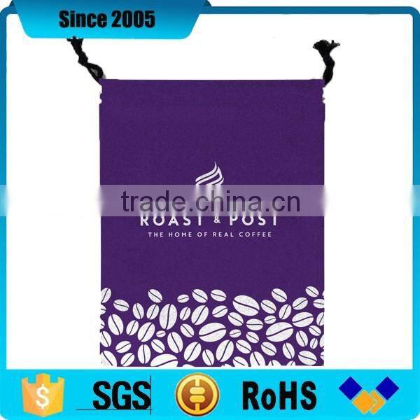 Custom cheap cotton bag with drawstring for packaging