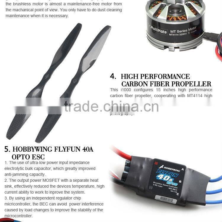 HIGH QUALITY Royalplay Drone Octocopter i1000 Octocopter for Aerial Photography