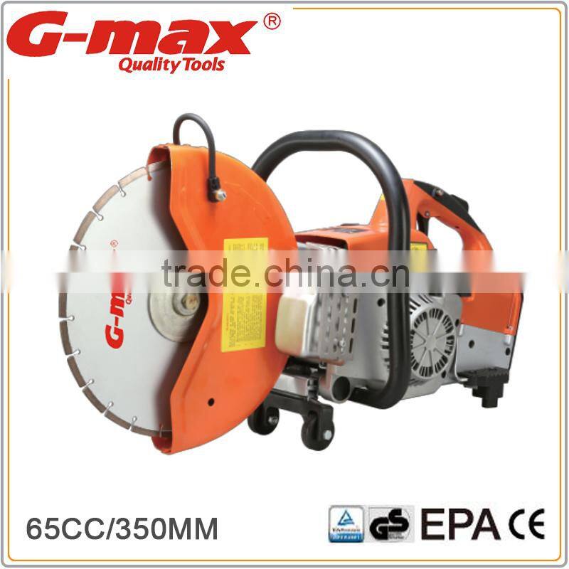 G-max Gasoline Engine Road Cutting Machine With 350MM Diamond Blade GT-GCS350