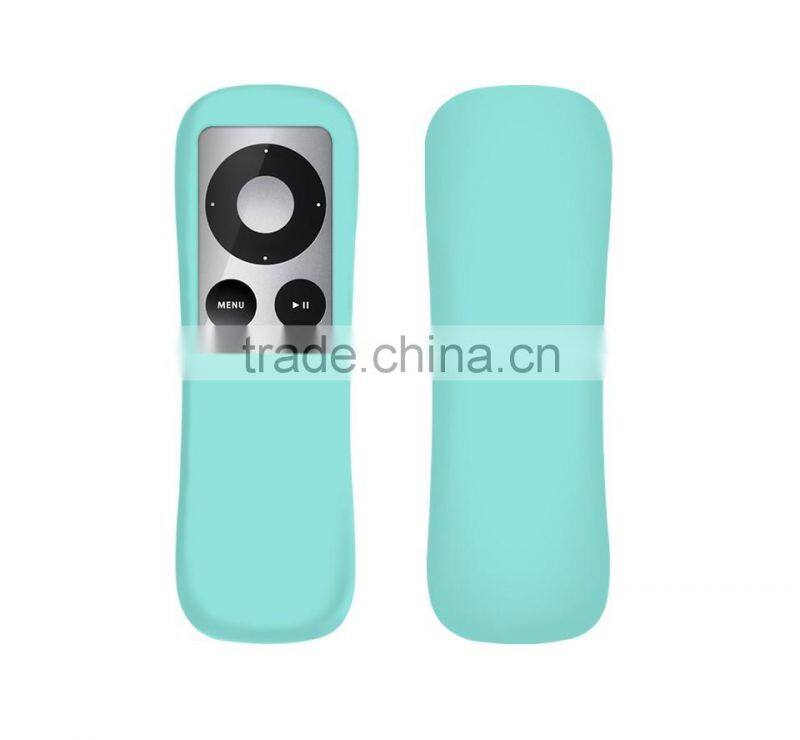 New design Fluorescent Silicone case cover for Apple TV 3 silicone guard for Apple TV 3rd gen remote controller