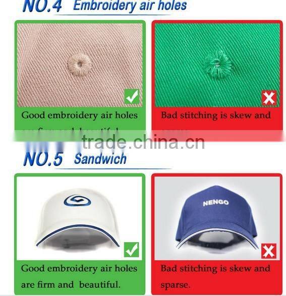100% cotton twill military cap verclo