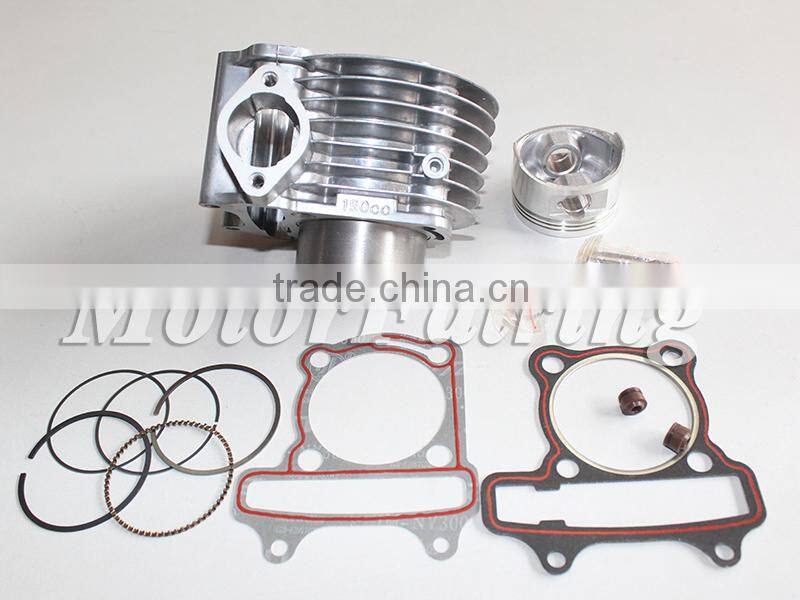 Hot sale good quality motorcycle cylinder kit for GY6-150 KYMCO150/motorcycle cylinder head/motorcycle cylinder 57.4mm