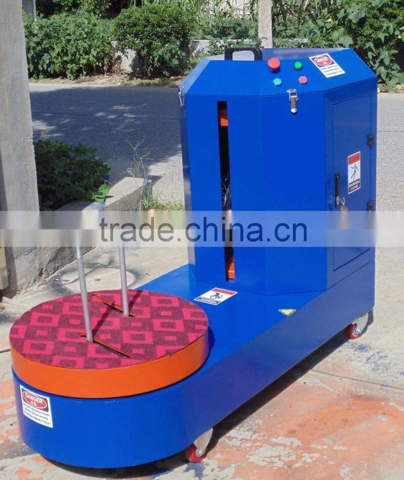 Luggage baggage packing packaging wrapping machine(whatsapp:13782789572 )
