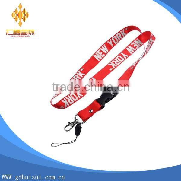 Transparent pvc badge holder lanyard