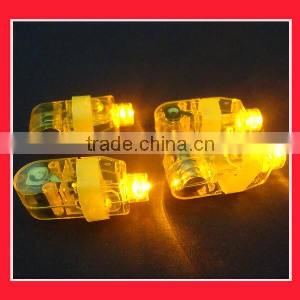 yellow colour led finger light for party event