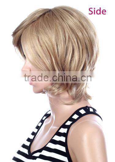 Synthetic wig lace u part artificial synthetic lace front wig