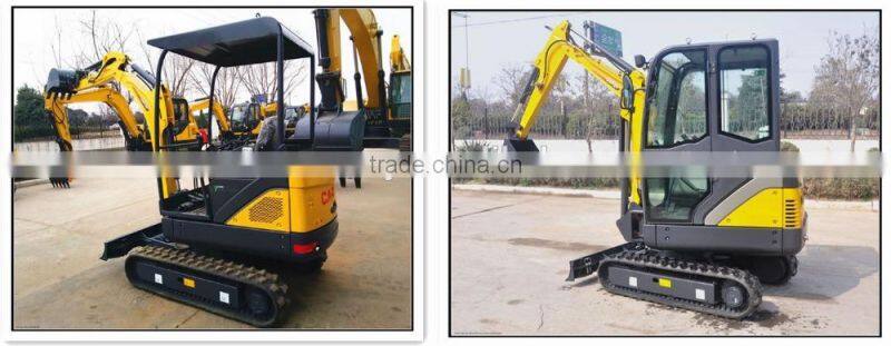 China Cheap CARTER 1.8 Ton Mini Rubber Crawler Excavator , CE / ISO Certificate, CT18-9D