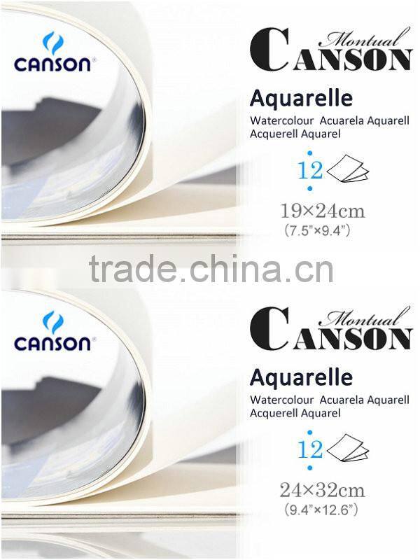 Professional Watercolor Paper 300g for painting 12 sheets